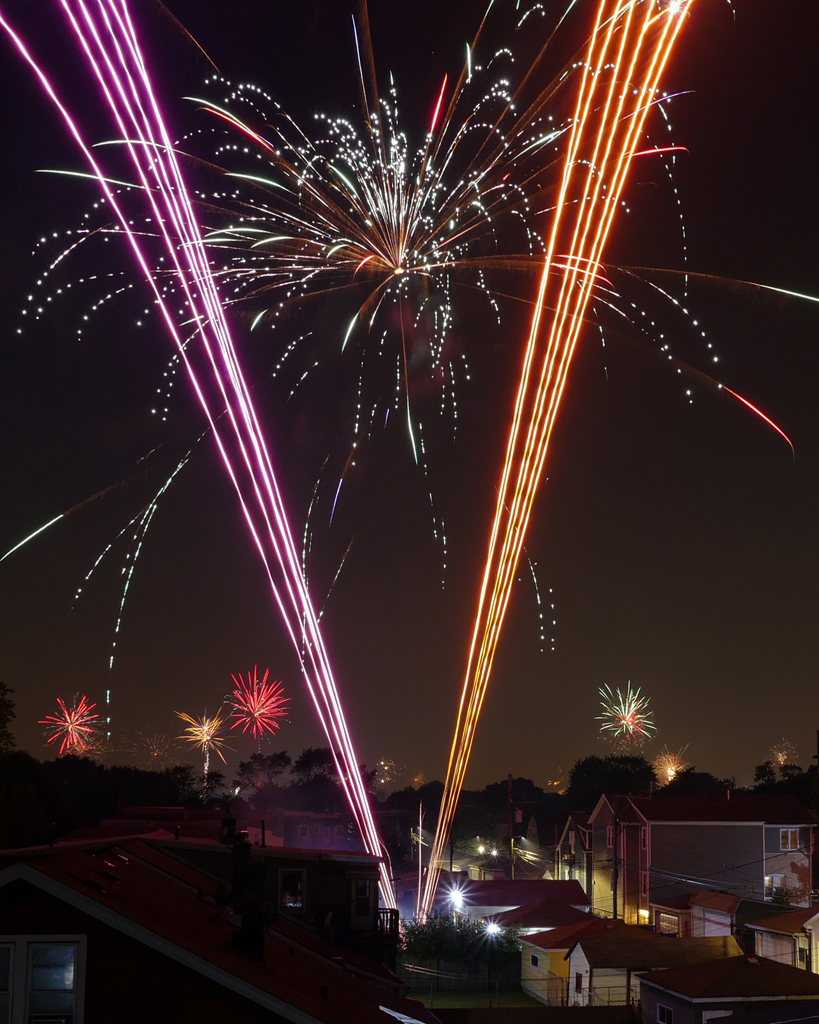 Backyard Fireworks 2020